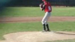 12 year old Danny pitching for QLL's Reds 2008