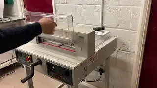 Fully Serviced Used IDEAL 4315 Electric Guillotine - 4040347