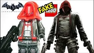 Fake Lego Batman Red Hood Arkham Knight Version Custom Minifigure