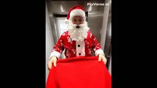 Soy santa 🎅🏻🎄🤭🫣🤫#PixVerse #EdicionesConPixVerse #CreatividadConIA #VideoAI