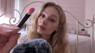 ASMR Summer Makeup On You・❥・Tingly Overlay Sounds
