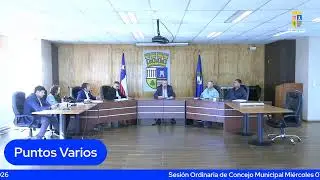 Sesión Ordinaria de Concejo Municipal Miércoles 07 de Enero, Curanilahue 2026