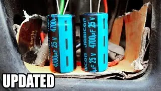 INSTALL ONLY TWO CAPACITOR INSTEAD OF DEAD BATTERY || UPDATED IN URDU/HINDI