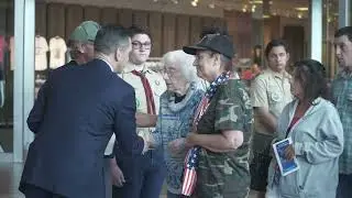 Viaport Mall Veterans Ceremony 2024