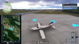 Daher TBM 930 Departure from EDSB RWY 21 | Climb to FL190 | Cloudy Skies | MSFS 2024