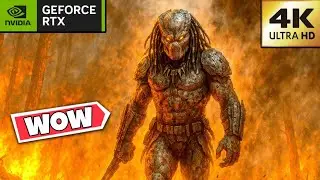 Predator: Hunting Grounds 2025 💻 Skilled PC Fireteam Stopped by Amazon Predator 🩸 4K 60FPS