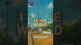 Ghibli-Style View of Warud City | Dreamy Aesthetic Vlog #GhibliVibes #WarudView