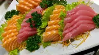 corte de sashimis