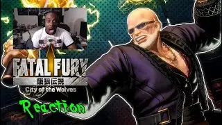 TheDarkAce РЕАКЦИЯ: Fatal Fury City of the Wolves Мистер Биг: анонсирующий трейлер