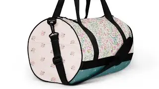 Floral Heaven Duffle Bag