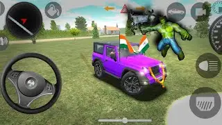 Dollar Song 🚘 Modified Black Thar ❤ | Indian Car Simulator 3D