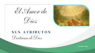 El Amor de Dios | Juan 3:16 | Pr. Jorge Restrepo