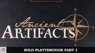 Ancient Artifacts - Solo Playthrough - Part 1 (roll and write)