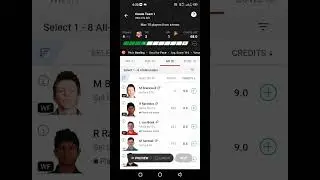 ND vs WF Dream11 mega contest team #dream11 #cricket #shortvideo #viralvideo #cricketfantasy