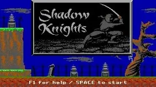Shadow Knights gameplay (PC Game, 1990)