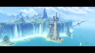 Genshin Impact Fontaine Landcape Appreciation #shorts #genshinimpact #focalors #lyney #lynette#anime
