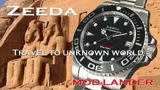 未知の世界への旅に連れて行く腕時計 ｢ZEEDA｣MOD-LANDER　Travel to unknown world with ZEEDA