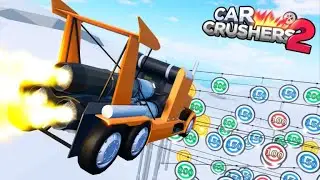 Roblox Experience [Terra Dozer💥] Car Crushers 2 - Physics Sim - Basic Overview