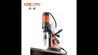 Chtools 1100W Portable Electric Drill Press Machine Single Speed DX-35 with 35mm Magnetic Drill
