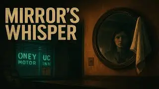 Mirror's Whisper - Lobby mirror opens a hallway left of reality at night (scary story)