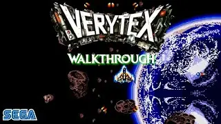 Verytex. Walkthrough. Longplay. No death. Sega 16 bit. Full HD 60 fps.
