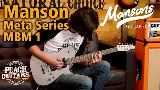 SUPERMASSIVE TONE | Manson X Cort Guitars! Manson Meta Series MBM 1 Matthew Bellamy Signature Guitar