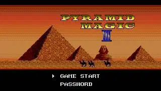 Intro-Demo - Pyramid Magic III (Japan, Mega Drive, SegaNet)