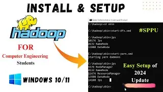 Как установить Hadoop в Windows: пошаговое руководство | SPPU DSBDA LAB | Большие данные
