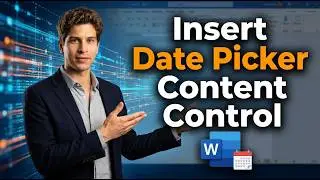 How To Insert Date Picker Content Control In Microsoft Word Word | Tips And Tricks [2026 Guide]