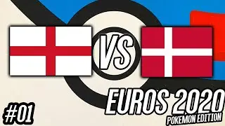 England vs Denmark -   EUROS 2020 Pokemon Edition -  Semi Finals - Pack 1 #shorts