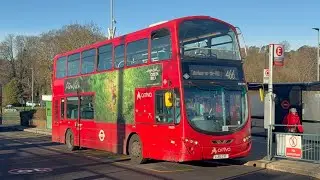 Full Route Visual | Route 466 | Addington Village to Caterham-On-The-Hill | DW299 LJ10CVF Arriva G2
