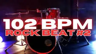 102 BPM - Rock Drum Beat - Loop 2