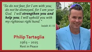 Phillip Tartaglia Memorial Service January 3, 2026