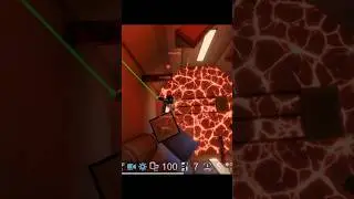 FINALLY BEATING AVM IN FE2 || Flood Escape 2: Active Volcanic Mines #fe2 #shorts