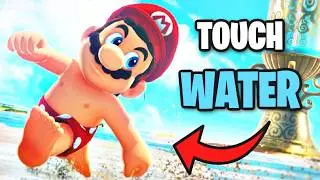 How Fast Can You Touch WATER In Every Mario Game?