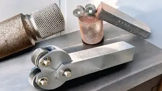 A new knurling tool holder making for lathe | Complete method for making a learning tool holder