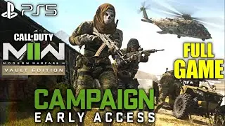 PS5 CALL OF DUTY MODERN WARFARE 2 Campaign Early Access | COD MW2 Campaign Gameplay Part 1 | MW2 PS5