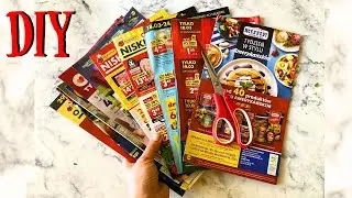 💥💥Don't throw Away OLD Magazines!!!! Recycling Magazine Craft