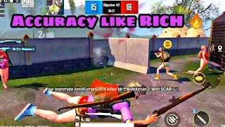❤️ Accuracy Like Rich 😈 Pubg Lite Flick Shot 🔥