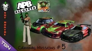 Lets Play APB Reloaded: Criminal Missions 5 [HD] (PC) Sgt Drayke TGN