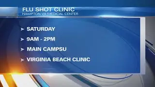 Hampton VA Medical Center to begin flu vaccinations Sept. 18