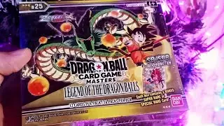 Dragon Ball Legend of the Dragon Balls B25 Opening / abrindo booster box 25/12/2025 #Natal