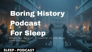 History Podcast For Sleep | Forgotten Banquet Etiquette of the Maya City-States