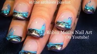 DIY Chrome Tip Nails || Easy Tribal nail art design tutorial
