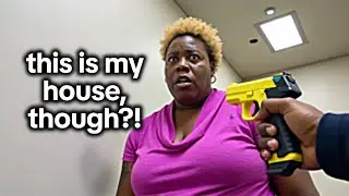 When Cops Surprise the Ass Out of Entitled Squatters in Homes