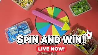 Spin and Win LIVE 🎡 | Surprise Snacks & Gifts | Live Lucky Wheel Game