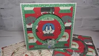 Snowflake Spinner Cards - Trimcraft DT