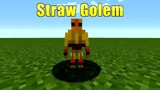 Minecraft Straw Golem Mod