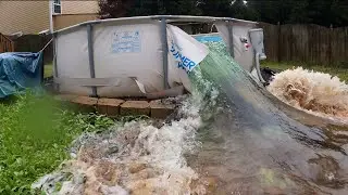 The FASTEST way to drain a pool