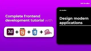 How to convert Adobe XD prototype to a website | Adobe XD to HTML, CSS | Tutorial for Beginners